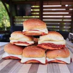 Grilled Pizza Sliders