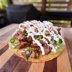 Easy Grilled Steak Tostada