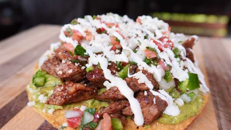 Easy Grilled Steak Tostada