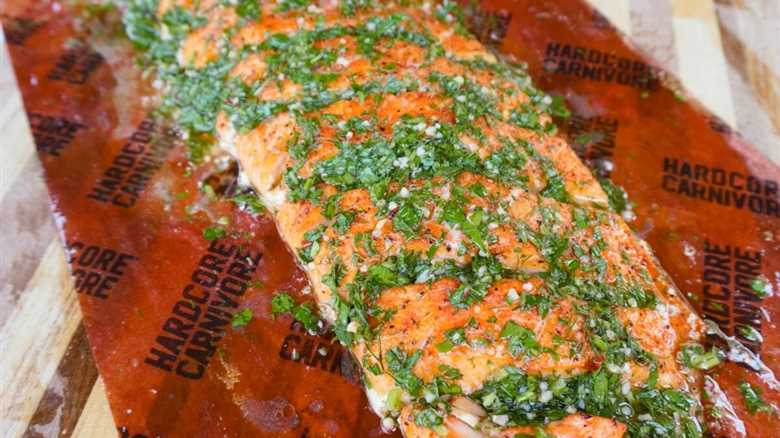 Smoked Salmon with Dill Chimichurri