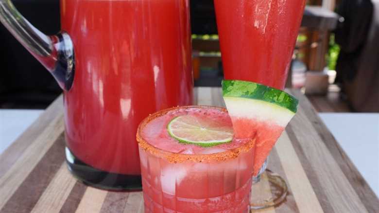 Homemade Watermelon Juice