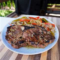 Grilled Savory Pork Steaks