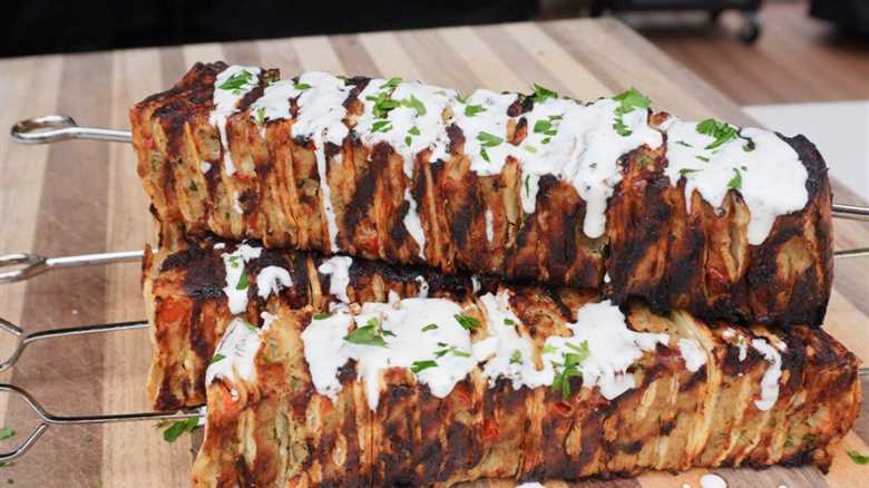 Chicken Shawarma Tortilla Kebabs