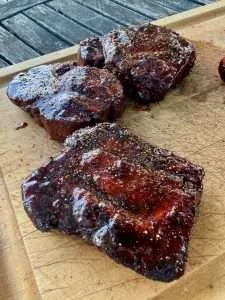 Saucy, Reverse Sear Pork Collar