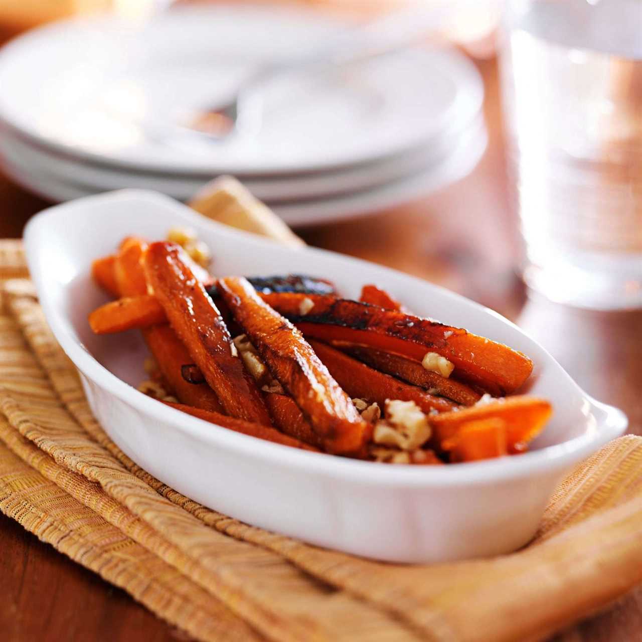 Grilled Carrots with Maple Glaze