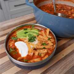 Quick and Easy Chicken Tortilla Soup