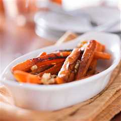 Grilled Carrots with Maple Glaze