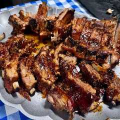 Smoked Baby Back Ribs with Apple Butter
