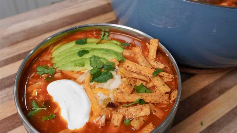 Quick and Easy Chicken Tortilla Soup
